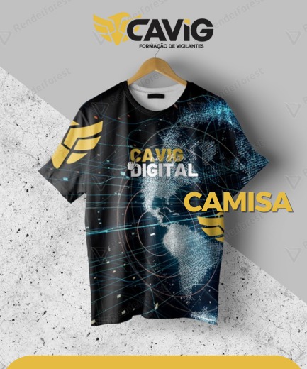 CAMISA CAVIG DIGITAL